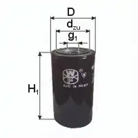 Oil filter PP33 PZL