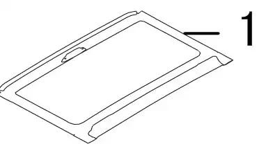 Шторка люка 5703101XKV08ADF HAVAL