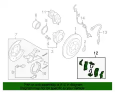 Тормозные колодки дисковые MAZDA EFY52623Z