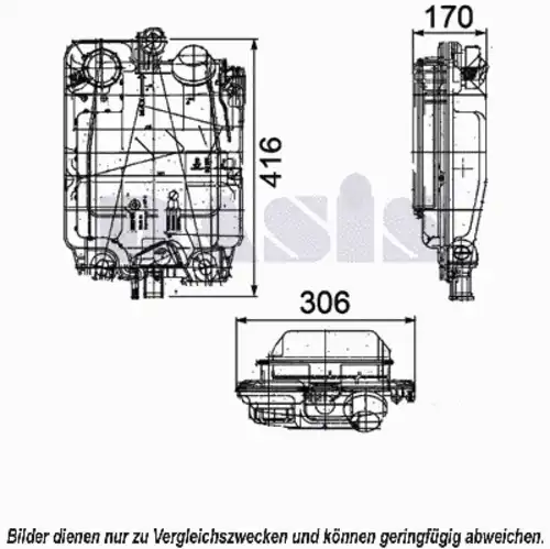 Расширительный бачок AKS DASIS 404000N