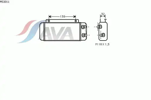 Масляный радиатор AVA MS3011