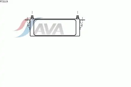 Масляный радиатор AVA FT3119