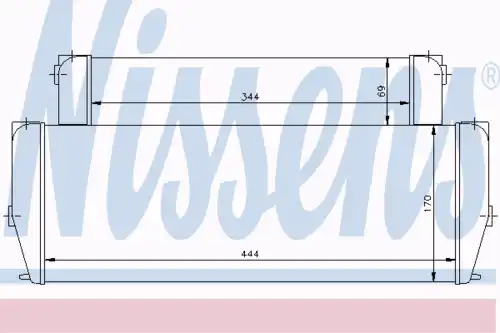 Oil cool 90587 NISSENS