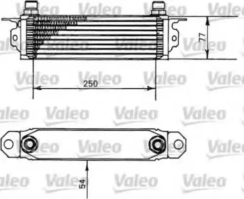 Масляный радиатор VALEO 816674