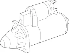 Стартер VAG 06B 911 023 A