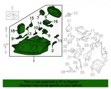Фара VAG 8N0 941 003 BP