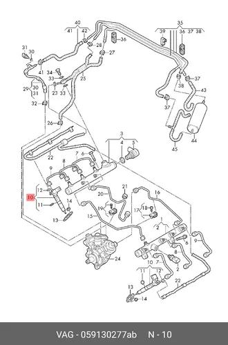 Форсунка 059 130 277 AB VAG