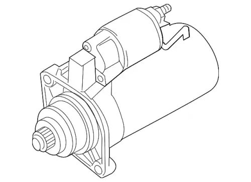 Стартер VAG 02M911023PX