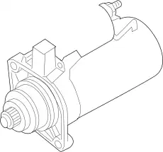 Стартер VAG 02M 911 024 A