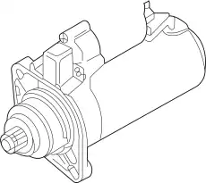 Стартер VAG 02M 911 024 A
