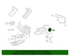 Фильтр масляный CHRYSLER 05281090 Chrysler