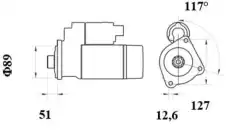 Starter MS 997 MAHLE