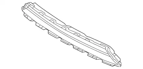 Grille - front bumper center 865613V500 HYUNDAI