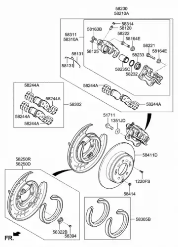 Поршень 58235F6000 HYUNDAI