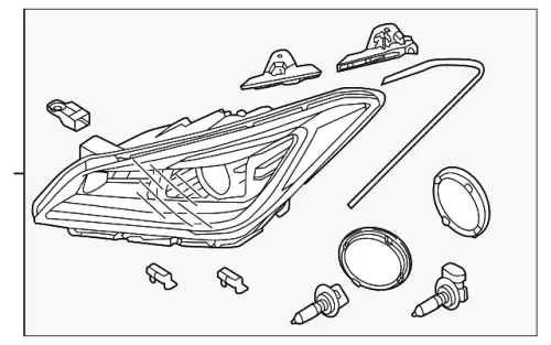 Фонарь габаритный HYUNDAI / KIA 92101B1010