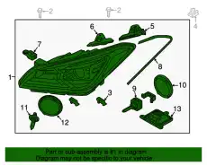 Фонарь габаритный HYUNDAI / KIA 92101B1160
