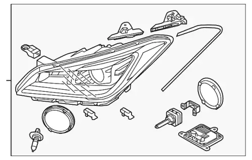 Фонарь габаритный HYUNDAI / KIA 92101B1160