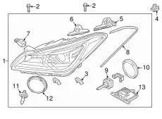 Фонарь габаритный HYUNDAI / KIA 92102B1160