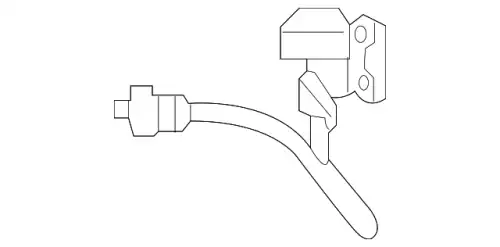 Hose - rear wheel, rh 58738G2300 HYUNDAI