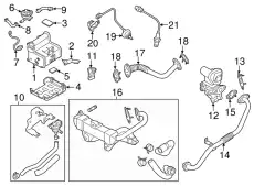 Прокладка 2849103HA0 HYUNDAI