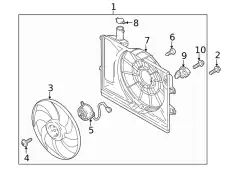 Вентилятор 25380J9200 HYUNDAI