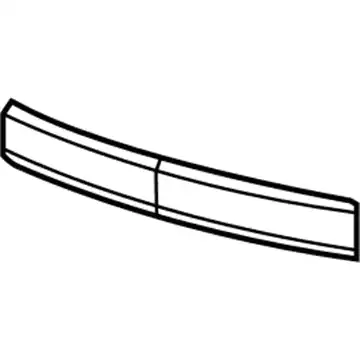 COVER,FRT LIC PLT MT TR 39029943 BUICK