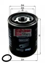 Фильтр осушителя тормозной системы CLEAN DE2205