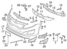 КРОНШТЕЙН ДЛЯ РЕШЕТКИ 865754C500 HYUNDAI