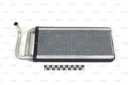 Радиатор печки ZEVS HTR419LHD