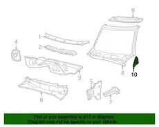 PANEL,W/S FRM FIL 15720539 CHEVROLET