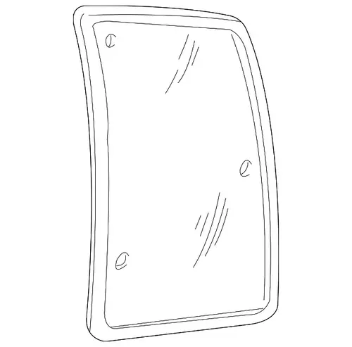 WINDOW,BODY SI(SOLAR-RAY) 15012647 CHEVROLET