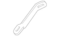 BRACE,FRT BPR IMP BAR 93382376 CHEVROLET
