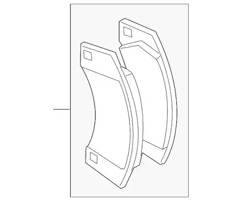 Тормозные колодки дисковые PORSCHE PAA698451A
