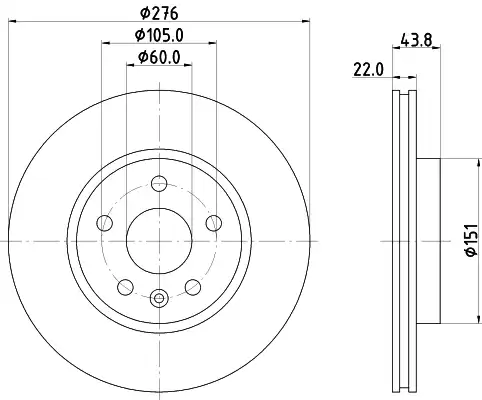деталь \BUICK, GM 92328803 TEXTAR