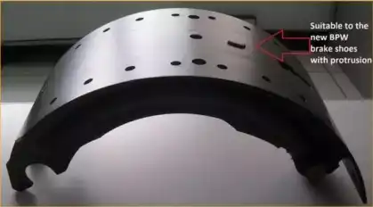 Тормозные колодки барабанные ABEX B2901170