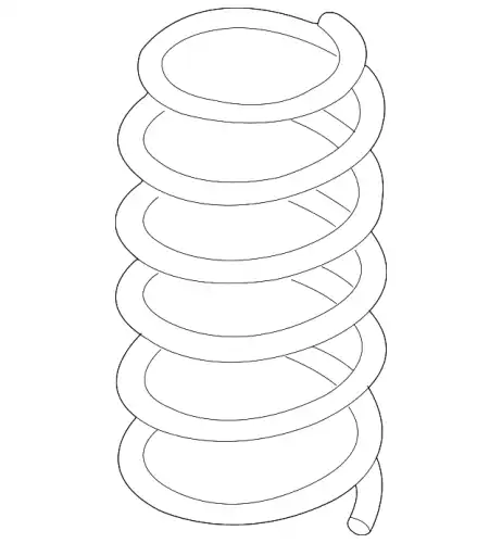ПРУЖИНА ПЕРЕД 5N0411105T VAG
