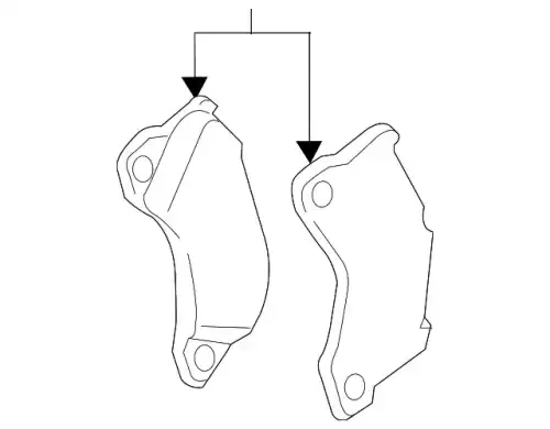 Тормозные колодки дисковые PORSCHE 95B698151AR