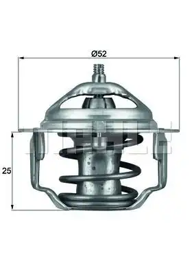 Integralthermostat TI 189 83D BEHR
