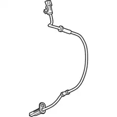 SENSOR,RR WHL SPD(ACDelco #23233798) CHEVROLET