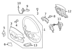 Рулевое колесо TOYOTA / LEXUS 4510060760E5