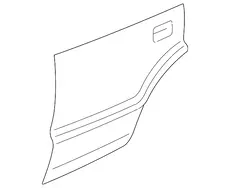 PANEL,RR S/D OTR(PART OF 1) 15975120 CHEVROLET