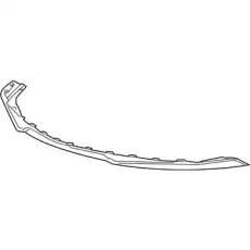 FASCIA,FRT BPR LWR 22887924 CADILLAC