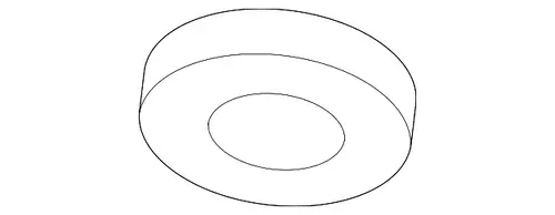 RETAINER - SHOCK ABSORBER INSULATOR - LOWER 92021502 CHEVROLET