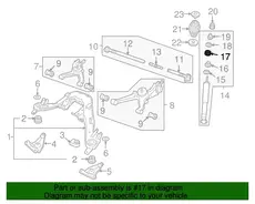 BUMPER - SHOCK ABSORBER - UPPER 92042513 CHEVROLET