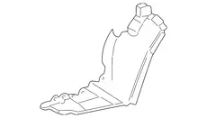 SHIELD,FRT W/H SPH 22610204 CHEVROLET