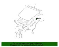 HINGE,HOOD(UPR)(UPR) 22602682 CHEVROLET