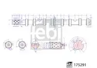 Распредвал FEBI 175291