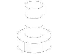 BOLT,FRT S/D LAT(8.908) 11546703 GMC