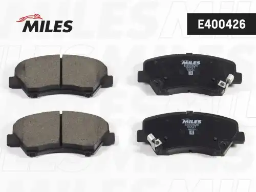Тормозные колодки дисковые передняя ось MILES E400426