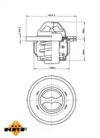 Термостат системы охлаждения NRF 725150